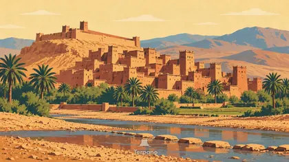 Le ksar de terre d'Aït-Ben-Haddou