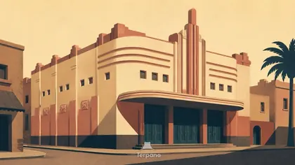 Art Deco Cinema Corner