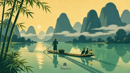 Cormorant Karst River