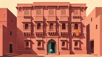 Carved Haveli Facade