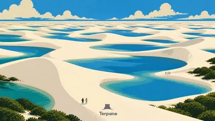 Rainwater Between Dunes