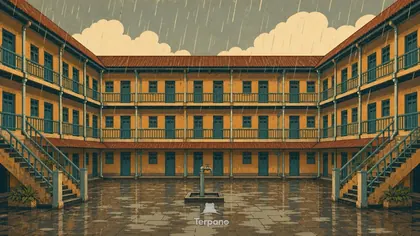 Monsoon Chawl Courtyard