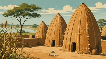 Maisons-coques de terre nervurées