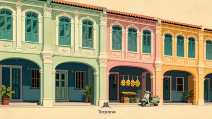 Portico delle shophouse