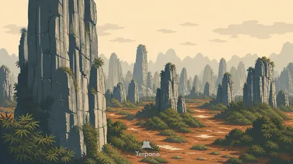 Stone Forest Pillars