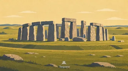 Stonehenge sur la plaine de Salisbury