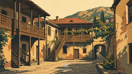 Tbilisi Balcony Courtyard