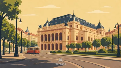 L'Opéra d'État de Vienne sur le Ring